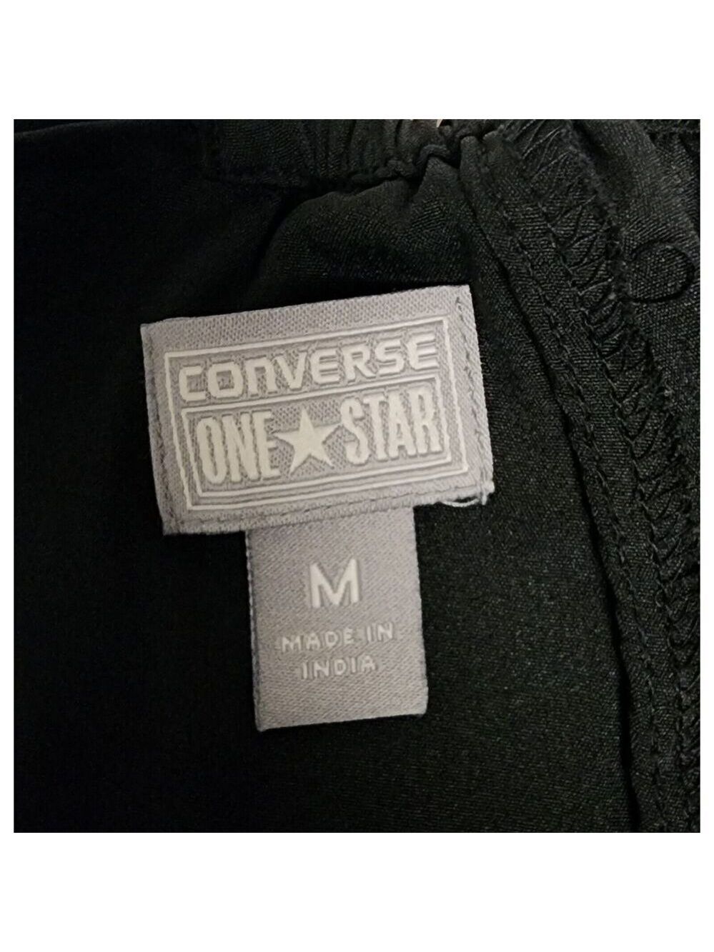 Converse Black Long Sleeve Balloon Skirt Mini Dress – Size M - Picture 6 of 7